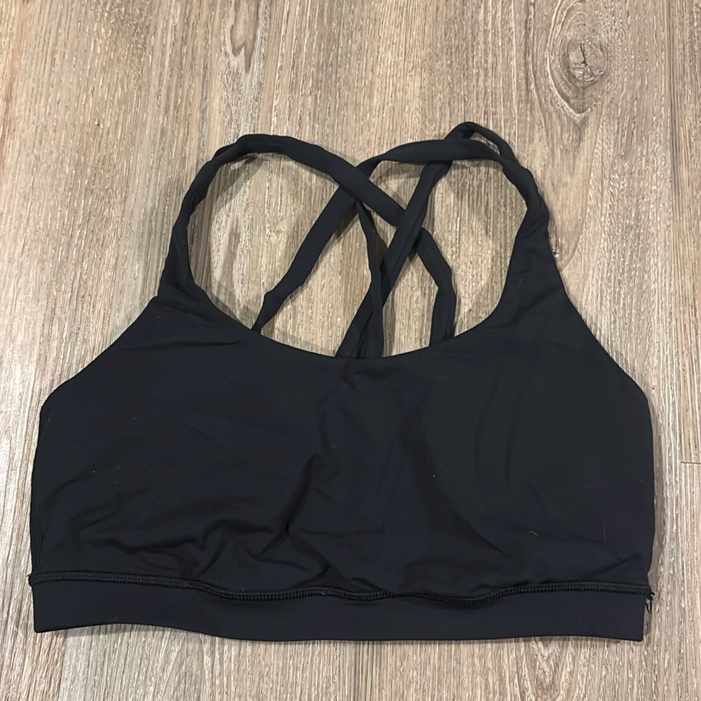 Lululemon Black Energy Bra GUC